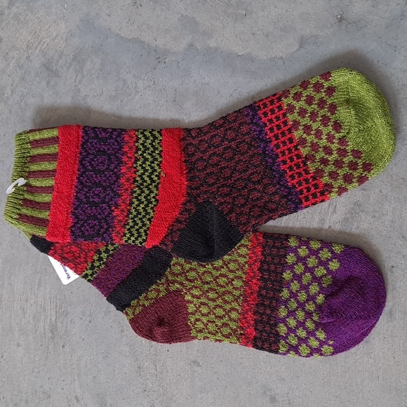 NWT Solmate Socks Vermont Autumn Series | Covered Bridges | Women's Size Small - Picture 4 of 5